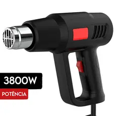 Pistola Soprador Térmico 3800W Ar Quente 110v 220v Premium