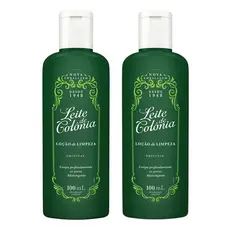 Kit  C/2  Loção De Limpeza Leite de Colônia - Nota