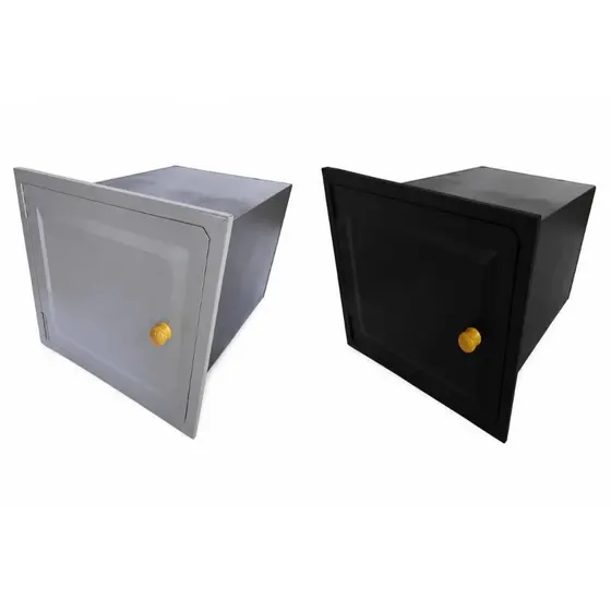 Forno Em Chapa De Aço Para Fogão A Lenha de alta qualidade  02 Tamanhos 21x28x50 - 50X30X35