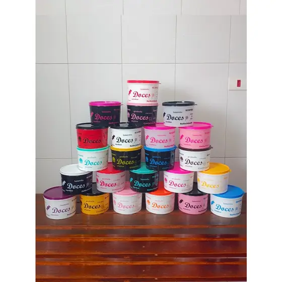 Pote G, para doces, pote de 2l, porta mantimentos, alta qualidade, resistente