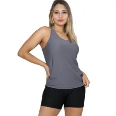 Regata Dry Fit Slim Feminina Fitness Academia Sport