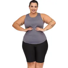Regata Dry Fit Plus Size Academia Moda Feminina Fitness