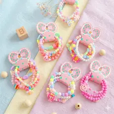 Pulseiras para Crianças Infantil Frutas Doces Coloridos Diversas
