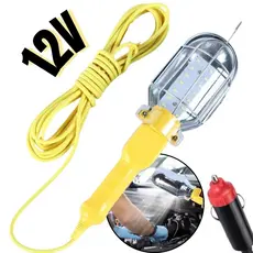Lanterna Luz Led de Emergência 12V Para Carros Cabo 5 Metros para Mecânico Reparos Profissionais
