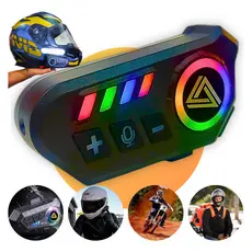 Fone Moto Para Capacete Bluetooth Ouvido Sem Fio Prova Água