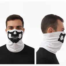 Balaclava Caveira Gorro Bandana Touca Ninja Mascara Caveira Justiceiro Moto Halloween ninja Osso Esqueleto Proteção