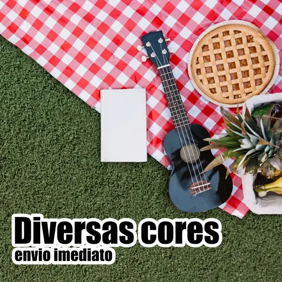 Tecido Xadrez Para Toalha de Mesa e Decoração 1,40 por 1 Metro