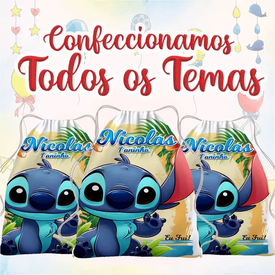 60 Mochilas Sacolinha Sacochila Mochilinha Personalizada