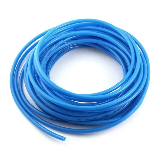 10 Metros Mangueira Pneumática PU 6 mm x 4 mm x 1 mm Azul 10 Bar
