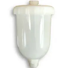 Caneca em Nylon para pistolas de Pintura 250 ML Rosca Fêmea