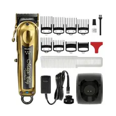 Wahl Maquina de Cortar Cabelo Magic Clip Sem Fio, Gold Bivolt Profissional, Motor 6.500RPM