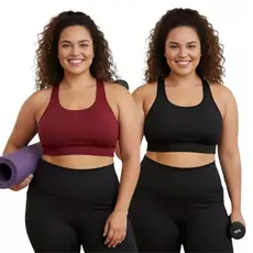 Combo 2 a 3 peças Top Academia Plus Size Exg G1 G2 G3 Moda Fitness Plus Size Roupas Fitness