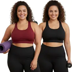 Kit 2 ou Apenas 1 Top Academia Plus Size Feminino Fitness Treino Musculação Yoga Corrida