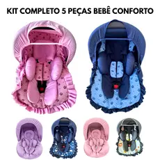 Kit Capa Bebê Conforto Completo Galzerano Cosco Burigotto Voyage Safety 1 st TUTTY BABY Maxi Cosi