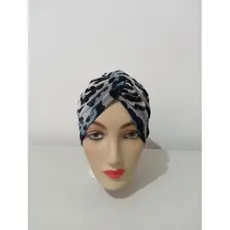 Turbante Lorena com estampa animal print
