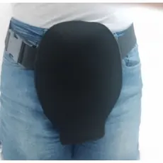 Capa com cinto para bolsa de colostomia