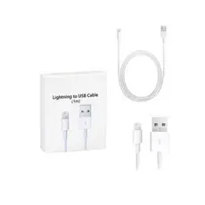 Cabo USB para Carregamento Compatível com iPhone Entrada Lightning 1M