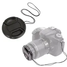 Tampa Lente Frontal Objetiva 72mm Diâmetro para Canon Nikon