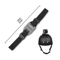 Suporte Capacete Ventilado Bicicleta Bike Skate Patins para GoPro SJCAM