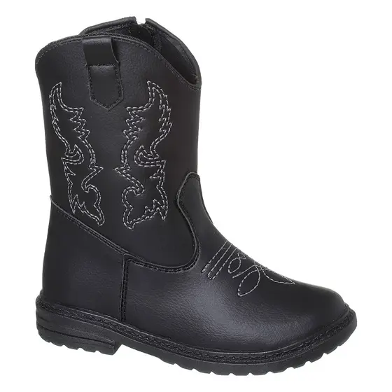 Bota Texana Infantil Masculina Botas Country Rodeio e Fazenda