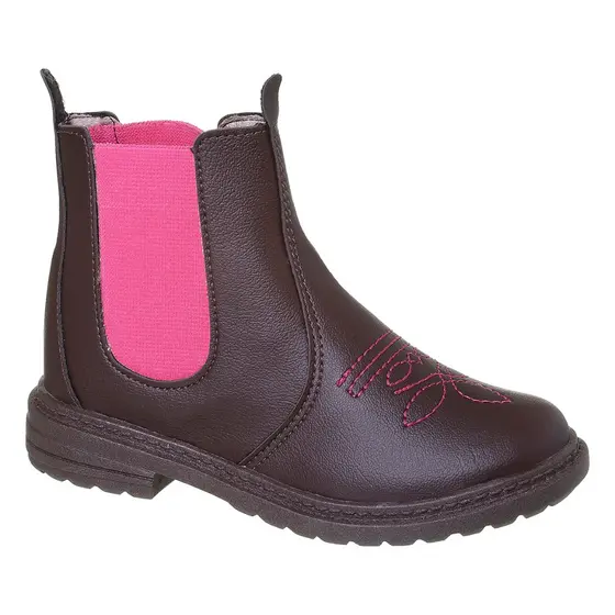 Bota jeca Infantil Feminina Jequinha Estilosa Confortável Bota Cowntry Meninas