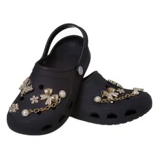 Babuche Infantil 10 pingentes Bótons Removíveis super leve e confortável dia a dia meninas estilosas