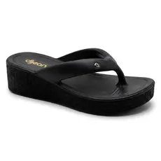 Tamanco Plataforma Dijean Chinelo Casual de Dedo Sandália Feminina Eva Conforto