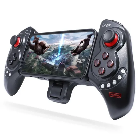 Controle Joystick Gamepad Bluetooth 5.0 Sem Fio Ipega Botões Multimídia Tablet Celular Pc Jogo Notebook Ipad