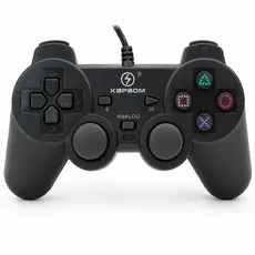 Kit 2 Controles USB Kapbom Joystick para PC/Notebook/Jogos Retrô