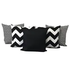 Kit com 5 Almofadas Decorativas Cheias