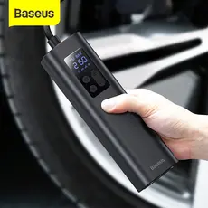 Baseus Super Mini Bomba De Enchimento Compressor De Ar Do Carro 12 V Portátil Elétrica Tire Inflator Digital Auto Inflável Para O Barco Bicicleta Acessórios para carros