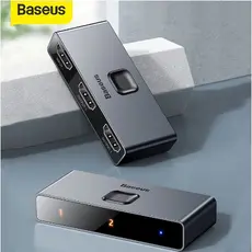 Baseus 3 HDMI Adaptador Splitter Switch Porta 4K USB Switcher Box Para Sharing Jogo De Impressora De Áudio 2.0