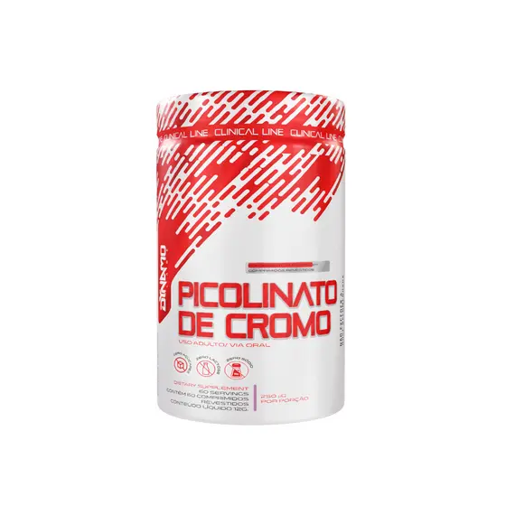 Picolinato de Cromo Inibidor de Apetite 60 Comp Linha Clinical Dynamo Labz