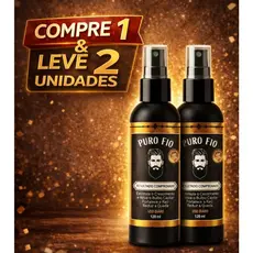 Kit 2 Tônico CapilarPro Barber MinoxDNACapilar Spray 120ml Crescimento Barba Cabelo Rápido Envio Imediato