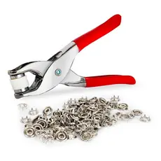 Alicate Para Aplicar Botão De Metal De Pressão Roupa Bebe pachwork br