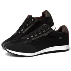 Tênis Sapatenis Casual Masculino Jogging Homens Estilo Elegante Tendência Moderno Confortável Moda