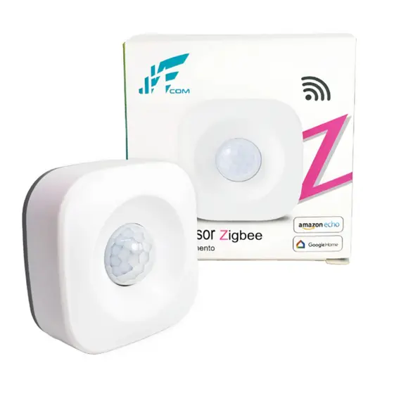 Jwcom Sensor De Presença Zigbee Tuya Pir Branco