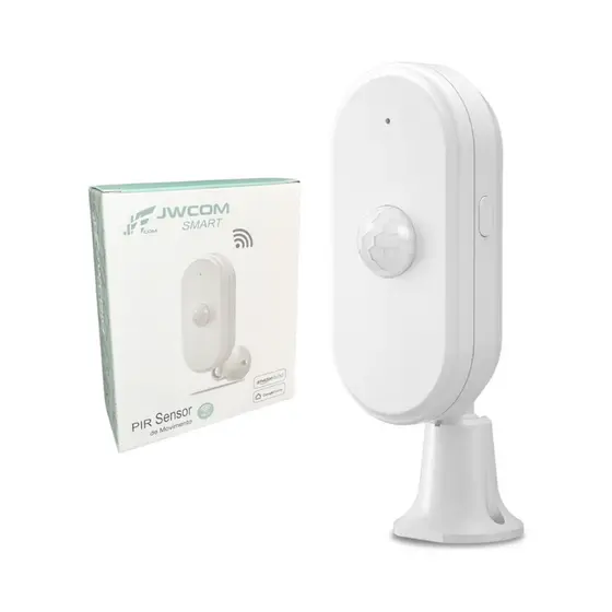 Sensor De Movimento Presença Inteligente Tuya Pir Alexa Google Sem Fio Linha Smartlife Jwcom