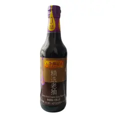 Molho de Soja Escuro Selecionado LEE KUM KEE Tradicional 500ml