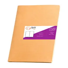Caderneta 21x30cm  A4 40 Folhas Sem Pauta Eco Nantes TopGet