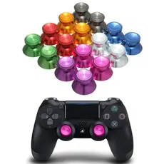 Thumb Vara Aperto Thumbstick Cap Capa De Alumínio Para Playstation Ps4 4 Xbox Um Controlador 3d Rocker