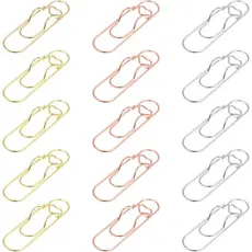 15 Pçs Clipe De Suporte De Caneta Para Notebooks , Clipes De Metal Notebook , Livros , Diários E Planejadores Material D
