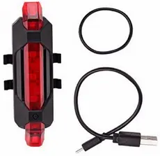 Lanterna Bike Luz De Led Sinalizador De Segurança Ciclismo