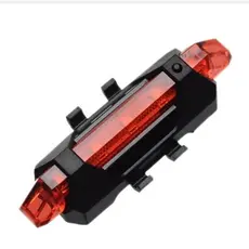 Lanterna Bike Led Recarregável Usb Sinalizador Segurança Pisca