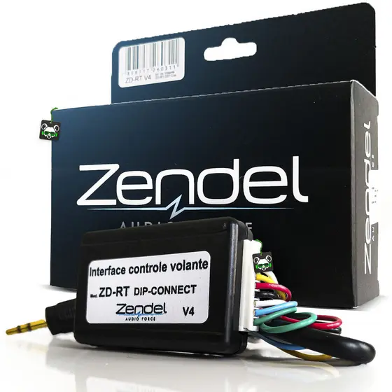 Interface Comando Volante Som Zendel Rt Dip-Connect V4