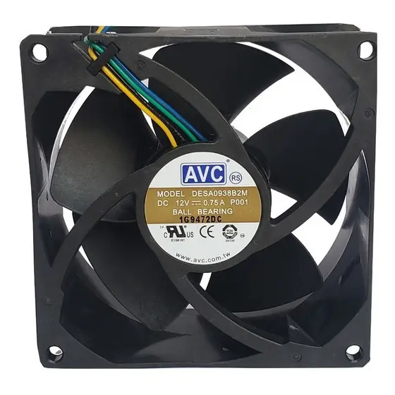 Fan Cooler 92x92x38mm 12v 0.75a Desa0938b2m 4500rpm 4 Fios