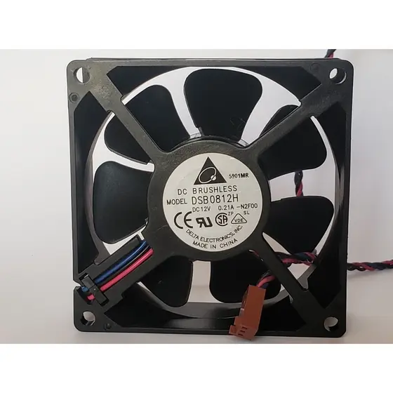 Cooler Ventoinha 80x80x25mm 12v 0.21a 3 Fios  8x8