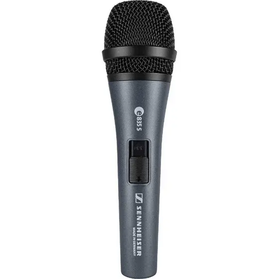 Microfone Sennheiser E835-s Dinâmico Cardióide - Chave On/off