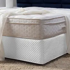 Saia Box Queen Matelassê Ultrassônico Com Elástico Várias Cores