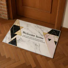 Tapete Emborrachado Porta de Entrada Capacho Bem-vindo 60x40 Várias Estampas